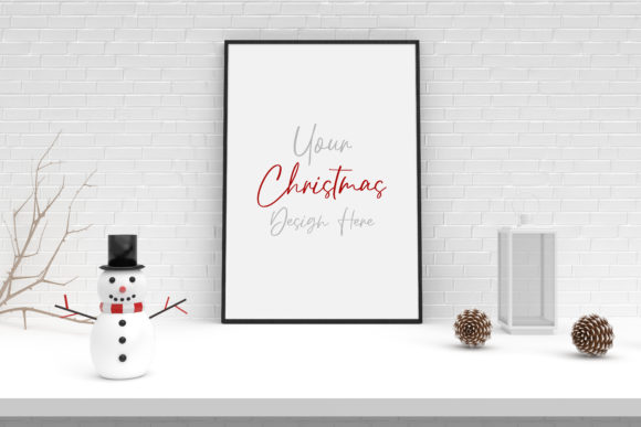 Download Christmas Mockup, Poster, Frame Mock Up - Frame Collection
