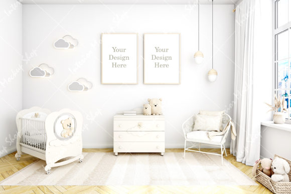 Download Nursery Mockup Frame - 894 - Frame Collection