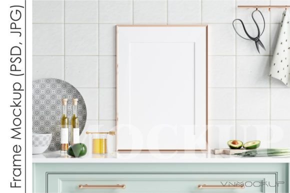 Download Kitchen Interior Frame Mockup - Frame Collection
