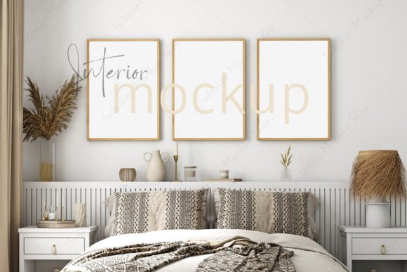 Download Bedroom Interior Frame Mockup - Frame Collection