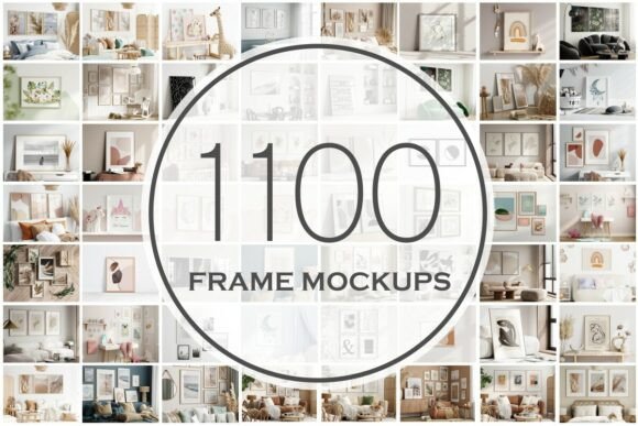 Download Frame Mockup MEGA BUNDLE - Frame Collection