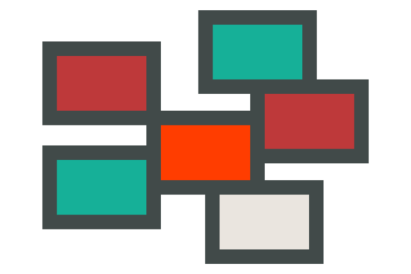 Download Wall Picture Frames Color Icon. Room Dec - Frame Collection