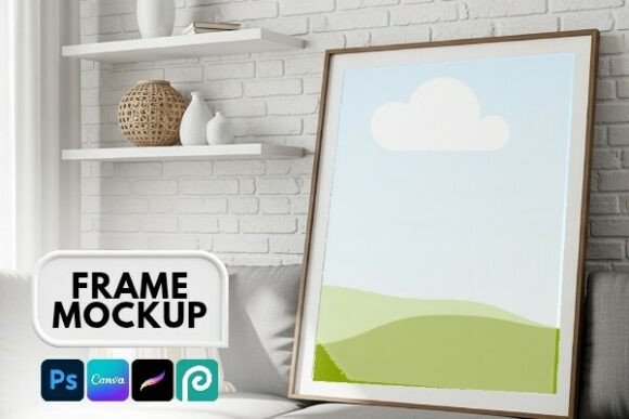 Download Canva &amp; PSD Frame Mockup Poster - Frame Collection