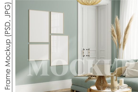 Download Gallery Frame Mockup, Interior Frame - Frame Collection