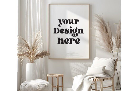 Download Frame Mockup, Wall Art Mockup 130 - Frame Collection