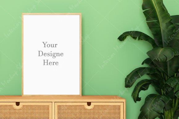 Download Frame Mockup Boho Interior - 5 - Frame Collection