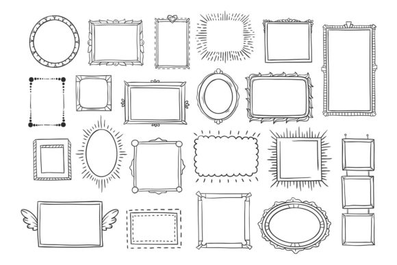 Download Hand Drawn Picture Frames - Frame Collection