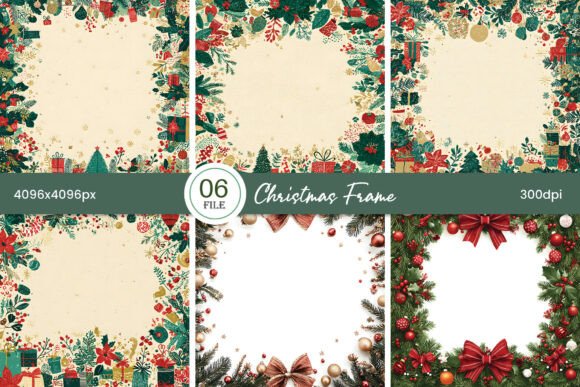 Download Christmas Frame Border Clipart - Frame Collection