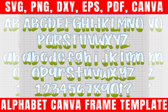 Download Canva Frame Template Alphabet - Frame Collection