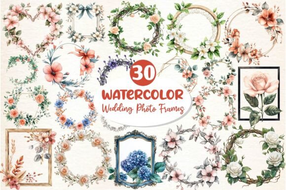 Download Wedding Photo Frames Clipart - Frame Collection
