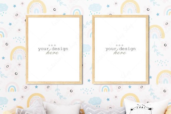 Download Nursery Mockup Frame - Frame Collection