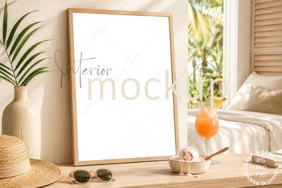 Download Frame Mockup Summer Interior - 621 - Frame Collection