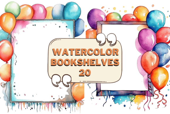 Download Sublime Watercolor Party Photo Frames 20 - Frame Collection