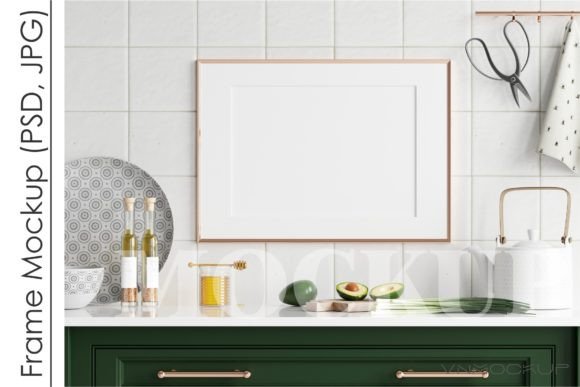 Download Kitchen Interior Frame Mockup - Frame Collection