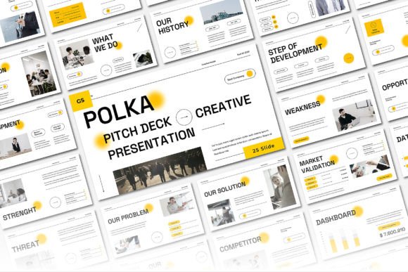Download Yellow Minimalist Modern Google Slides - Minimal Collection