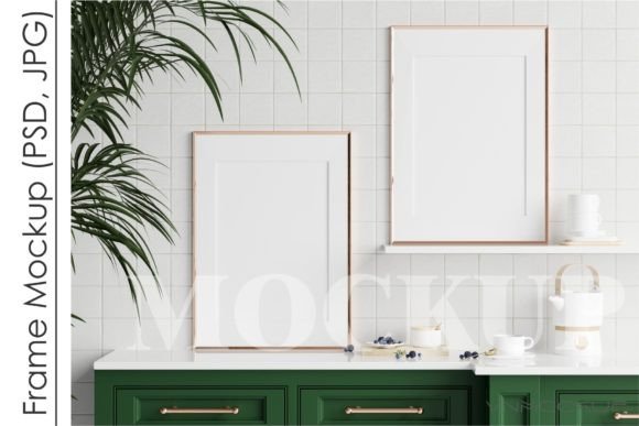 Download Kitchen Interior Frame Mockup - Frame Collection