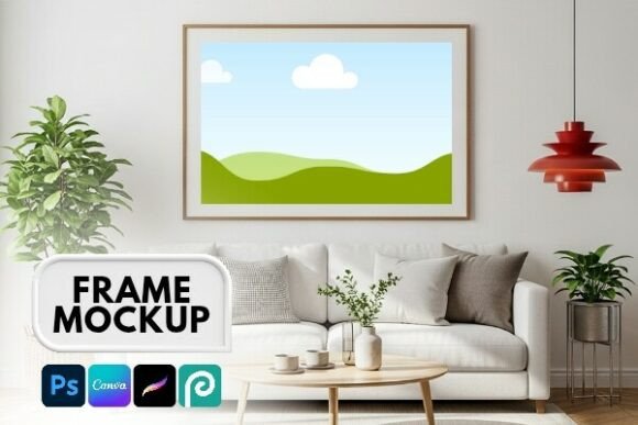 Download Canva &amp; PSD Frame Mockup Poster - Frame Collection