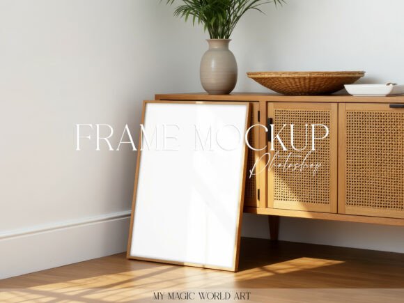 Download Boho Interior Mockup Frame Poster Art - Frame Collection