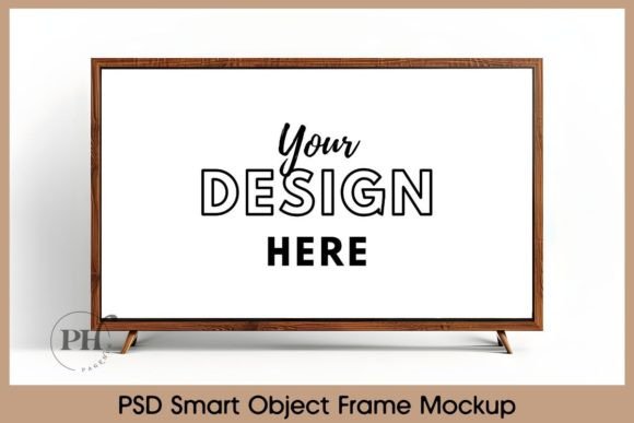 Download Horizontal Frame TV Art Mockup PSD File - Frame Collection