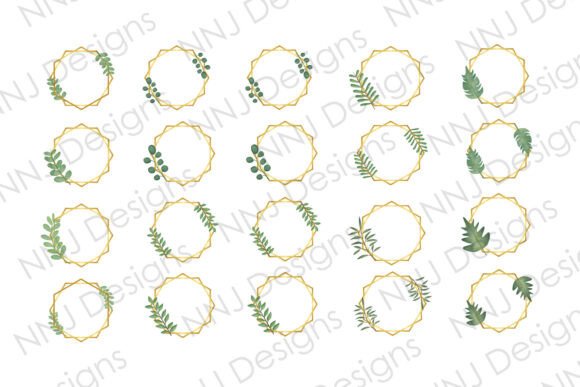 Download Gold Frame with Leaf PNG - Frame Collection